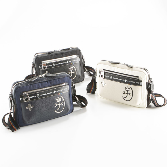 Castelbajac Shoulder Bag Connect Black - Picture 1 of 11